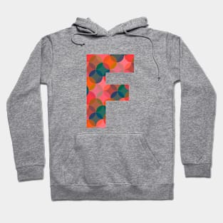 Letter F initial Hoodie